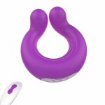 Clitoris Stimulator Massager Vibrator Ring Vibrator Couple Vibrator Penis Clitoral Stimulation 9 Speeds Sex Toys for Adult