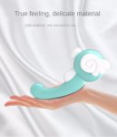 Sex Toys For Women Nipple Sucker Vagina Clitoris Stimulator Dildo Female Masturbation Tongue Sucking & Licking Vibrator G-Spot