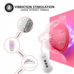 Nipple Sucker Clitoral Sucking Vibrator powerful Stimulator Rechargeable Smart Pump kit with 2 Suction Cups Sex toys for Women,