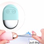 Sourcion 10cm Wireless Jump Egg Vibrator Egg Remote Control Body Massager for Women Adult Sex Toy Sex Product lover games