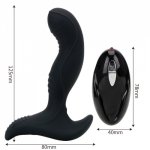 Prostate Massager  Anal Plug Anal Stimulation Waterproof Silicone Sex Toys For Men Butt Plug