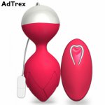 Silicone Smart Balls Vagina Tighten Exercise Intimate Muscles Dumbbells Pussy Massage Vibrating Egg Sex Toys for Women