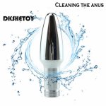 Vaginal Irrigator Anal Cleaning douche Enema Anal Sex Toys Stainless Steel Anal Plug Fetish Kinky Sex Toys For Couples Fb
