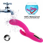 The Perfect Match - Flexible Rabbit Vibrator Sex Toy with 16 Powerful Settings for Women & Couples Waterproof Rechargeable Quiet