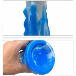 Soft Butt Pulg Huge Anal Dildos with Sucker Liquid Silicone Jagged Anal Plug Anus Expand Men/Women Anal Stimulator for Couples