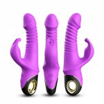 Sex Toy for Women with 7 Thrusting & Rotating Actions for G Spot Clitoral Anal Stimulation, Realistic Vibrating Dildo Vibrator