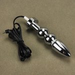 Accessory Anal Plug Electric Shock Massagers vagina electro Tail Stimulation Sex Toys
