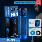 Penis Extender Electric Penis Enlargement Pump Penis Trainer Size Automatic Vacuum Full Impact Feeling Lasting Erectile Pleasure