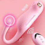 Electric Shock Vibrator Dildo G-spot Clitoris Stimulator Remote Control Jump Egg 7 Speeds Orgasm Vibrator Sex Toys For Woman