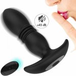 7 Vibrations modes Thrusting anal Vibrator Male Silicone Prostate Massager masturbator sex toys for men gay waterproof butt plug