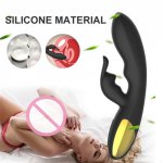 Dildo Vibrator G-Spot Rabbit Vibrator Clitoris Stimulator Vaginal Vibrating Vagina Female Masturbator Dildos For Women Sex Adult