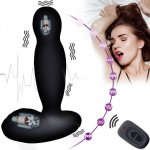 Anal Plug 360 Degree Rotary Vibrator With Remote Heating Prostate Stimulator Plug Ergonomically Designed Male And Female Sex Toy