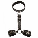 Sexy Handcuffs Collar Adult Games Fetish Flirting Bdsm Bondage Rope Slave Sex Toys For Woman Couples Gay Erotic Accessories