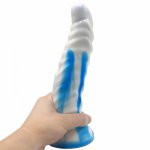 Liquid Silicone Anal Plug Super Flexible Soft Sucker Anal Dildo Butt Plug Toys Men/Women Anal Stimulator for Couples SM