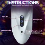 Adult Sex Machine for Man Glans Stimulator Vagina Real Pussy Automatic Rotation Blowjob Anal Male Erotic Penis Masturbation Cup