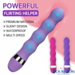 Sourcion Adult Multi-speed G Spot Vagina Vibrator Clitoris Anal Butt Plug Sex Toys for Woman Men Female Dildo Erotic Sex Product