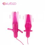 EXVOID 10 Speeds USB Vibrator Dual Anal Plug Vibrator Sex Shop Clitoris stimulator Adult Product Sex toys for Couples