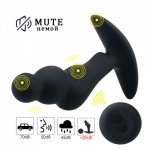 IKOKY Wireless Remote Control for Man Anus Prostate Massager Vibrating Anal Plug G Spot Vibrator Male Masturbator Adult Sex Toys