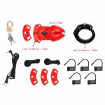 Adult Electro Shock Chastity Cage Penis Sleeve Male Sex Toys Electric Cock Cage Cock Ring Chastity Device For Men