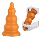 Enormous Soft Super Anal Plug Tower Design Big Butt Plug Anus Extension Prostate Massage Erotic Anal Toys For Women Men