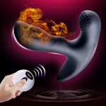 New Heating Anal Vibrators Sex Toys for Man & Women Masturbator Wireless Powerful Prostate Massager for Male Anal Plugs