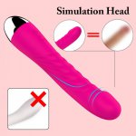 G spot Vibrators for Women Clitoris Powerful Stimulator Silicone Vagina Dildo Vibrator Female Masturbator Sex Toy for Woman