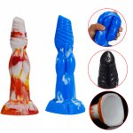 2021 Silicone dildo Masturbation For Women Wolf Dog Dildos Suction Cup Cock Penis Huge Anal g-spot Sex Toys For Gay Men