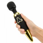 Big Magic Wand Vibrator 7 Mode 3 Speed Rechargeable Dildo Massager Clitoris Stimulator Toys for Adult Sex Toys for Woman