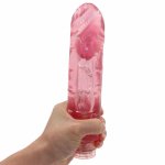 Big Thick Dildo Vibrator Jelly Vibrating Cock Realistic Huge Penis G-spot Sex Toys for Woman Female Masturbator