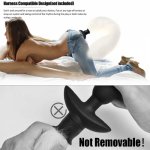 Fox, Anal Sex Toys Fox Tail Butt Plug Set Anal Kit Anal Butplug Tail Prostate Massager Anal Plug For Couples Cosplay can vibration