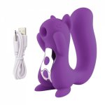 AICOOZ Licking Clitoris Stimulator Tongue Sucker Nipple Vagina Squirrel Shape Vibrator For Women Masturbator Sucking Sex Toys