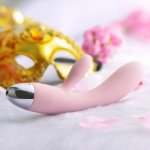 ALICE Dildo Vibrator G Spot Clitoris Stimulator Rechargeable Silicone Double Vibrators Massager Adult Sex Toys for Woman