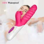 Sucker Dildo Vibrator 10 Speeds Vaginal Massager Erotic Female Masturbator Orgasm Clitoris Stimulation Adult Sex Toys For Women