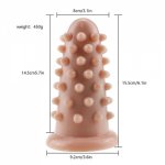 Soft silicone for men and women anal plug massage spike anal plug fun adult products  butt plug  sex shop anal  18+