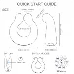 Flexible On Penis Cockring Nipple Clamps Vibrators for Men Women Clitoris Massager Female Masturbator Sex Toys Couples Erotic