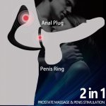 DUOAI Anus Prostate Massage Organ Anal Plug Silicone Male Prostate Massager Adult Products Sex Toys For Men Masturbator Male