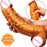 Soft Huge Dildo Realistic Big Artificial Penis with Suction Cup Sex Toys for Woman Thick Fake Dick Lesbian Adult Sex Product