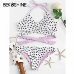 BEKOSHINE Swimwear 2018 Sexy Bikinis Women Swimsuit Push Up Bikini Set Bathing Suit Buiqini Summer Beach Wear Free Shipping