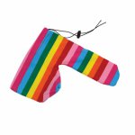 tęczowa skarpeta na wacława - rainbow cock sock  
