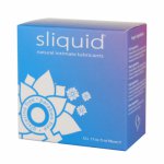 Sliquid, UWAGA DUBEL W OPISIE, CZEKA NA POPRAWKI Zestaw saszetek z naturalnymi środkami nawilżającymi - Sliquid Naturals Lube Cube 60 ml 