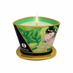 Shunga, Świeca do masażu - Shunga Candle 170 ml Zielona herbata