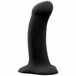 uniwersalne dildo waginalne analne - fun factory amor  czarny