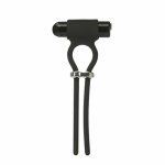 wibrujący zacisk lasso na penisa - powerbullet bolo adjustable penis ring with mini 9 function 