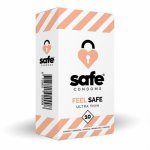 prezerwatywy safe - condoms ultra cienkie (1op./ 10szt.) | 100% oryginał| dyskretna przesyłka