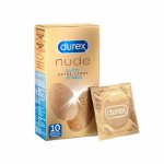 prezerwatywy bez lateksu - durex condoms nude no latex xl 10 szt  