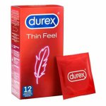 prezerwatywy cienkie - durex feel thin condoms 12 szt 