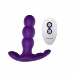 nalone - masażer prostaty - pearl prostate vibrator  fioletowy