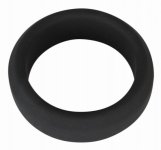 pierścień erekcyjny silikon 3.8cm duży czarny | 100% oryginał| dyskretna przesyłka
