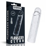 nakładka na penisa flawless clear penis sleeve (+2,5cm) | 100% oryginał| dyskretna przesyłka