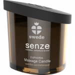 świeca do masażu swede - senze euphoria massage candle vanilla sandalwood | 100% oryginał| dyskretna przesyłka